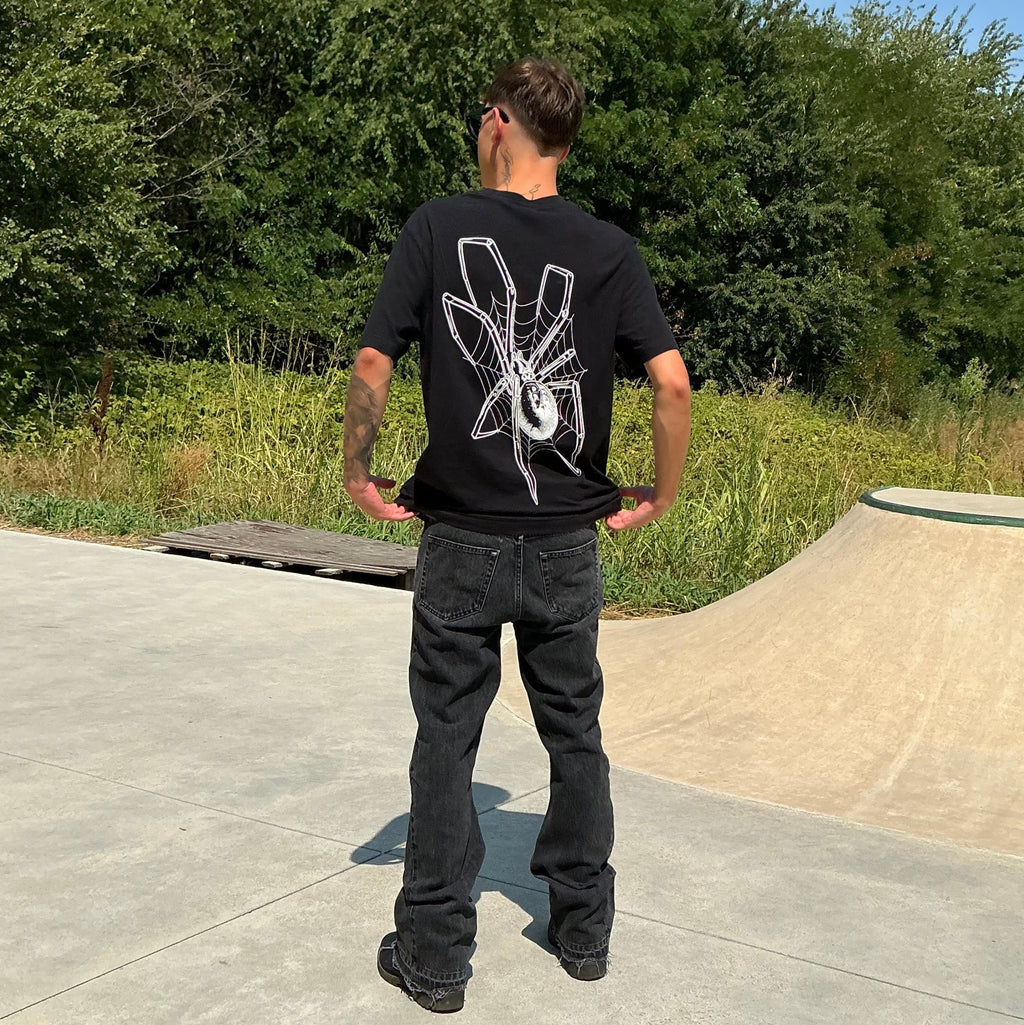 Spider t-shirt black