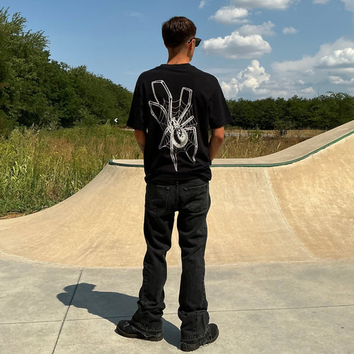 Spider t-shirt black